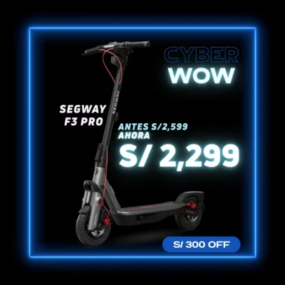 Scooter eléctrico Segway Ninebot F3 Pro