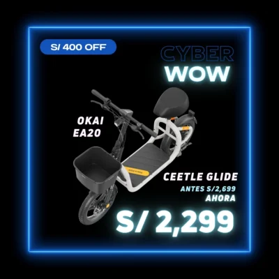 Scooter eléctrico Okai EA20 Ceetle Glide