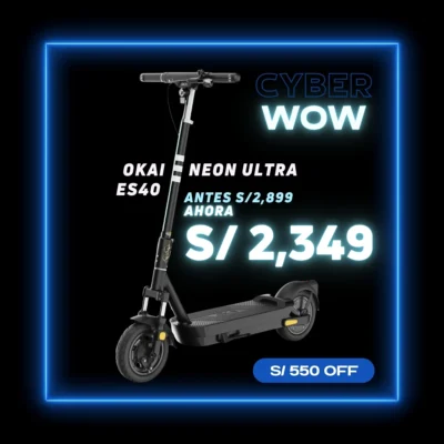 Scooter eléctrico Okai ES40 Neon Ultra